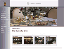 Tablet Screenshot of butterflyclub.us